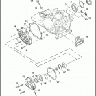 FLHP 1FHM ROAD KING POLICE (2013) TRANSMISSION BEARINGS & COVERS