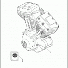FLTRX 1KHM ROAD GLIDE CUSTOM (2013) ENGINE ASSEMBLY - TWIN CAM 103 ™