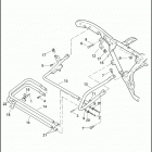 FLHP 1FHM ROAD KING POLICE (2013) GUARDS, SADDLEBAG