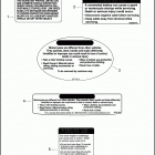 FLHP 1FHM ROAD KING POLICE (2013) Лейбл предостережения