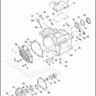 FLSTC 1BW5 HERITAGE SOFTAIL CLASSIC (2013) TRANSMISSION HOUSING