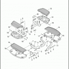 FLHTCUTG 1MAM TRI GLIDE ULTRA CLASSIC (2013) FOOTBOARDS