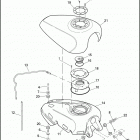 XR1200X 1LD6 XR1200X (2013) FUEL TANK - XR1200X