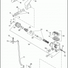 FLHP 1FHM ROAD KING POLICE (2013) BRAKE CONTROL, REAR