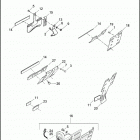 FXDWG 103 1GPM DYNA WIDE GLIDE (2013) LICENSE PLATE BRACKETS - FLD, FXDL, FXDWG