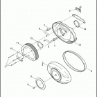 FLHP 1FHM ROAD KING POLICE (2013) Воздушный фильтр