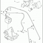 FLTRX 1KHM ROAD GLIDE CUSTOM (2013) BRAKE LINES, FRONT - ABS