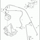 FLHRSE5 1PG8 CVO ROAD KING (2013) BRAKE LINES, FRONT - ABS