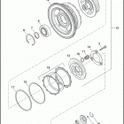 FLHTCUSE8 1PR8 CVO ULTRA CLASSIC (2013) Сцепление