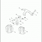 FLHP 1FHM ROAD KING POLICE (2013) Клаксон