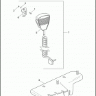 FLHP 1FHM ROAD KING POLICE (2013) MICROPHONE & RADIO MOUNTING BRACKETS