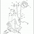 FLHP 1FHM ROAD KING POLICE (2013) BRAKE LINES & MODULE, REAR, ABS