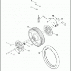 FLHP 1FHM ROAD KING POLICE (2013) Колеса перед