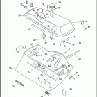 FLHP 1FHM ROAD KING POLICE (2013) Кофры боковые