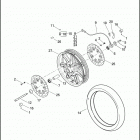 FLHTCUSE8 1PR8 CVO ULTRA CLASSIC (2013) Колесо переднее