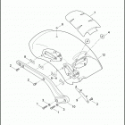 FXSBSE 1TD9 CVO SOFTAIL BREAKOUT (2013) FENDER, REAR