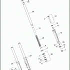 FXSBSE 1TD9 CVO SOFTAIL BREAKOUT (2013) FORK, FRONT