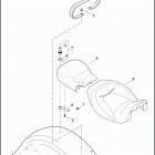 FLHRSE5 1PG8 CVO ROAD KING (2013) Сиденье