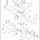 FLSTN 1JD5 SOFTAIL DELUXE (2012) EXHAUST SYSTEM - FLS, FLSTF, FLSTFB, FLSTN & FXS
