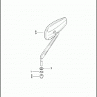 FLTRXSE 1TC8 CVO ROAD GLIDE (2012) Зеркало