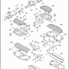 FLHTCU 1FCM ULTRA CLASSIC (2012) FOOTBOARDS & FOOTPEGS