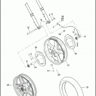 VRSCF 1HPH V-ROD MUSCLE (2012) Колеса перед