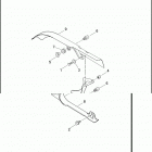 FLSTSE3 1PY9 CVO SOFTAIL CONVERTIBLE (2012) REAR BELT GUARD