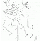 XL1200N 1CZ3 NIGHTSTER (2012) OIL TANK & LINES - 883L / N / R, 1200C / CP / N / ...