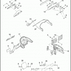 XL1200N 1CZ3 NIGHTSTER (2012) LICENSE PLATE BRACKETS