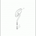 FLHTCUTG 1MAM TRI GLIDE ULTRA CLASSIC (2012) Зеркало