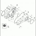 FLSTN 1JD5 SOFTAIL DELUXE (2012) PRIMARY HOUSING