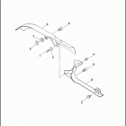 FLSTN 1JD5 SOFTAIL DELUXE (2012) REAR BELT GUARD