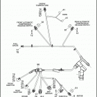 FXDF 103 1GYM DYNA FAT BOB (2012) WIRING HARNESS, MAIN, NON-ABS (5 OF 5)