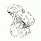 FLHXSE3 1PZ8 CVO STREET GLIDE (2012) ENGINE ASSEMBLY - TWIN CAM 110 ™