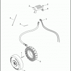 FLHTCUTG 1MAM TRI GLIDE ULTRA CLASSIC (2012) ALTERNATOR & REGULATOR