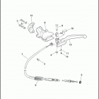 FLHTCU 1FCM ULTRA CLASSIC (2012) Привод управления сцеплением