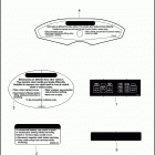 VRSCF 1HPH V-ROD MUSCLE (2012) Лейбл предостережения