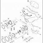 FLHTCUSE7 1PR8 CVO ULTRA CLASSIC (2012) WINDSHIELD, FAIRING & HEADLAMP