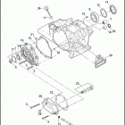 FLHTCUSE7 1PR8 CVO ULTRA CLASSIC (2012) TRANSMISSION BEARINGS & COVERS