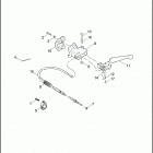 FLSTN 1JD5 SOFTAIL DELUXE (2012) Привод управления сцеплением