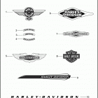 FLSTN 1JD5 SOFTAIL DELUXE (2012) FUEL TANK TRIM