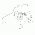 FLHTP 1FMM ELECTRA GLIDE STANDARD POLICE (2012) FUEL TANK - FLHTP
