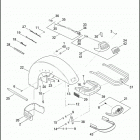 FLHTCU 1FCM ULTRA CLASSIC (2012) FENDERS, FRONT