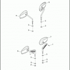 VRSCF 1HPH V-ROD MUSCLE (2012) Зеркало