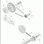 FLHTCU 1FCM ULTRA CLASSIC (2012) BELT, CHAINS & SPROCKETS