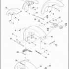 FLSTN 1JD5 SOFTAIL DELUXE (2012) FENDER, FRONT