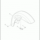 FLHTCUSE7 1PR8 CVO ULTRA CLASSIC (2012) FENDERS, FRONT