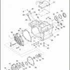 FLSTN 1JD5 SOFTAIL DELUXE (2012) TRANSMISSION HOUSING