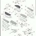 FLSTN 1JD5 SOFTAIL DELUXE (2012) FOOTRESTS & FOOTBOARDS