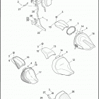 FLSTN 1JD5 SOFTAIL DELUXE (2012) SEATS - FLS, FLSTC, FLSTF, FLSTFB & FLSTN